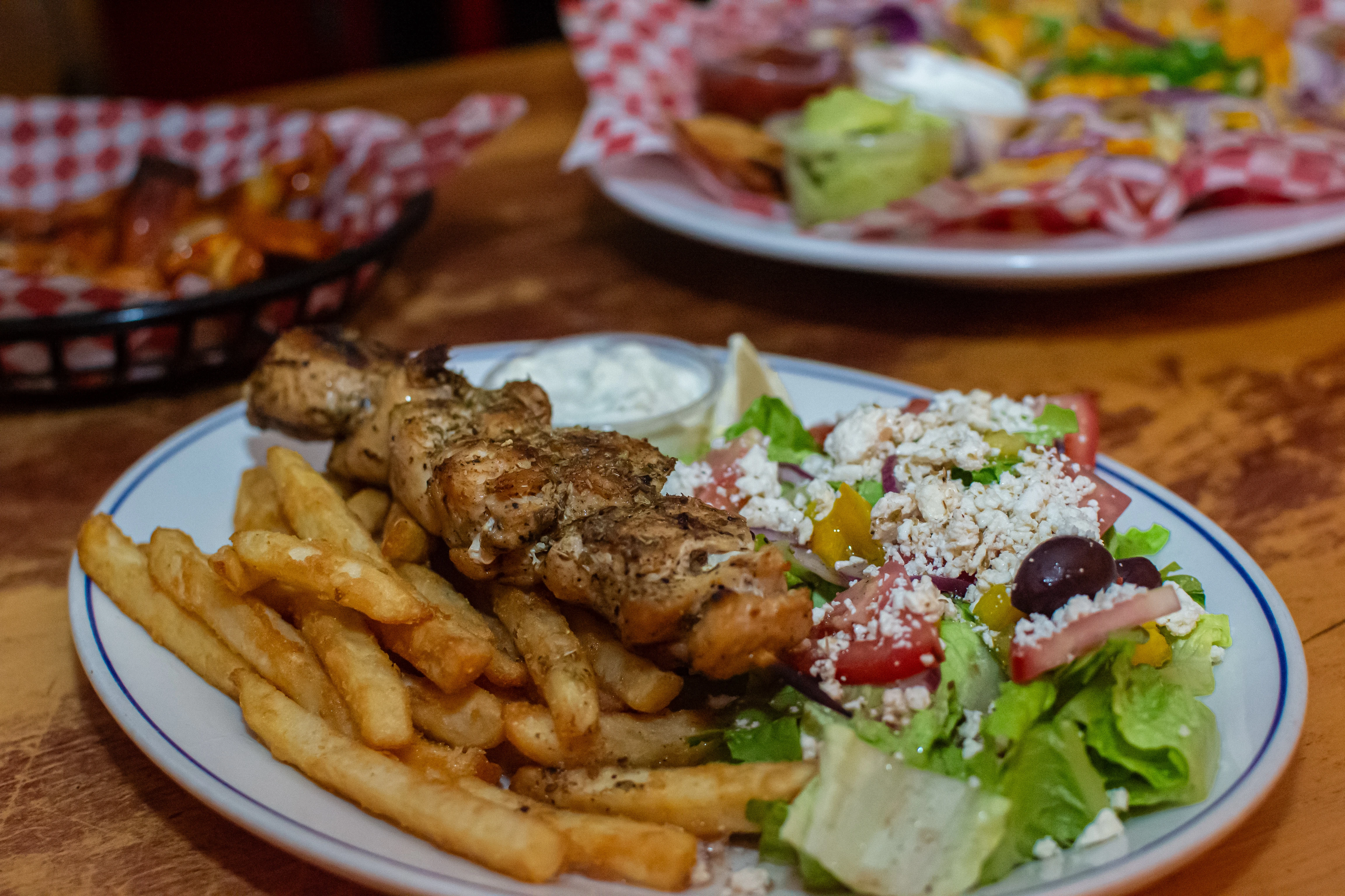 Greek Souvlaki and Burgers